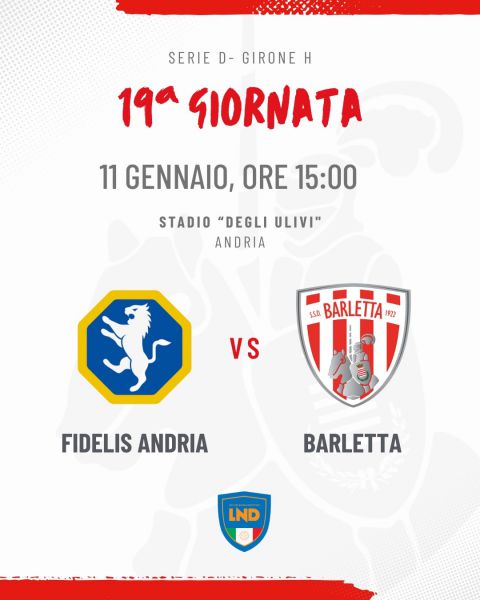 Fidelis Andria - Barletta 1922: tutte le info
