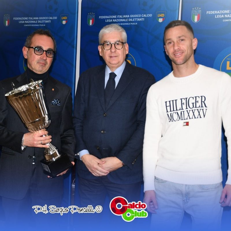 Meeting Società dilettantistiche: premio per Barletta 1922