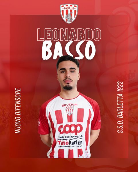 Leonardo Basso è un nuovo difensore del Barletta 1922