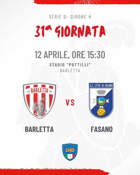 Barletta 1922 - Città di Fasano: tutte le info
