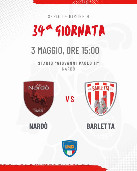 Nardo - Barletta 1922: tutte le info
