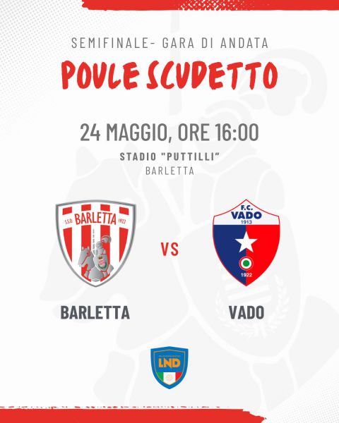 Barletta 1922 - Vado 1913: tutte le info