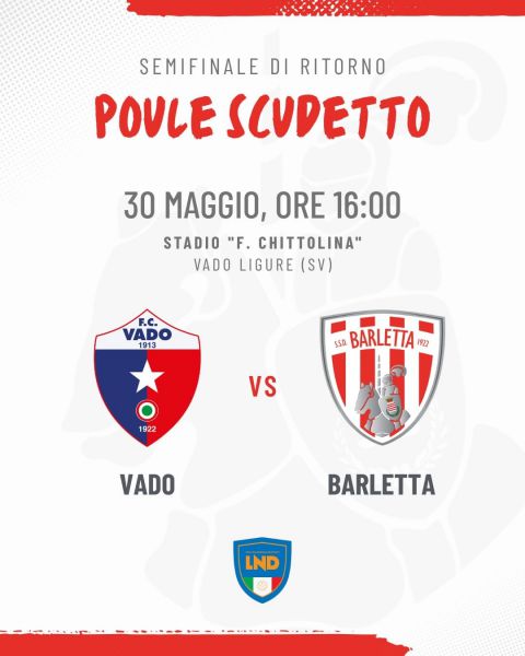 Vado 1913 - Barletta 1922: tutte le info