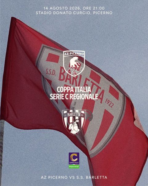 Primo turno Coppa Italia contro il Picerno