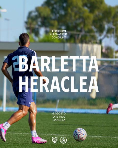 Allenamento congiunto con Heraclea Calcio