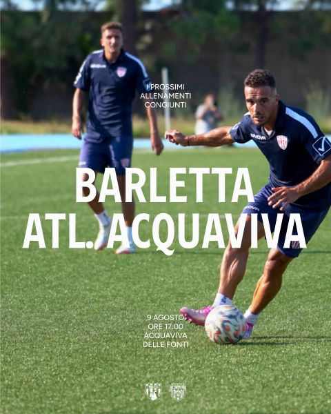 Allenamento congiunto con Atletico Acquaviva