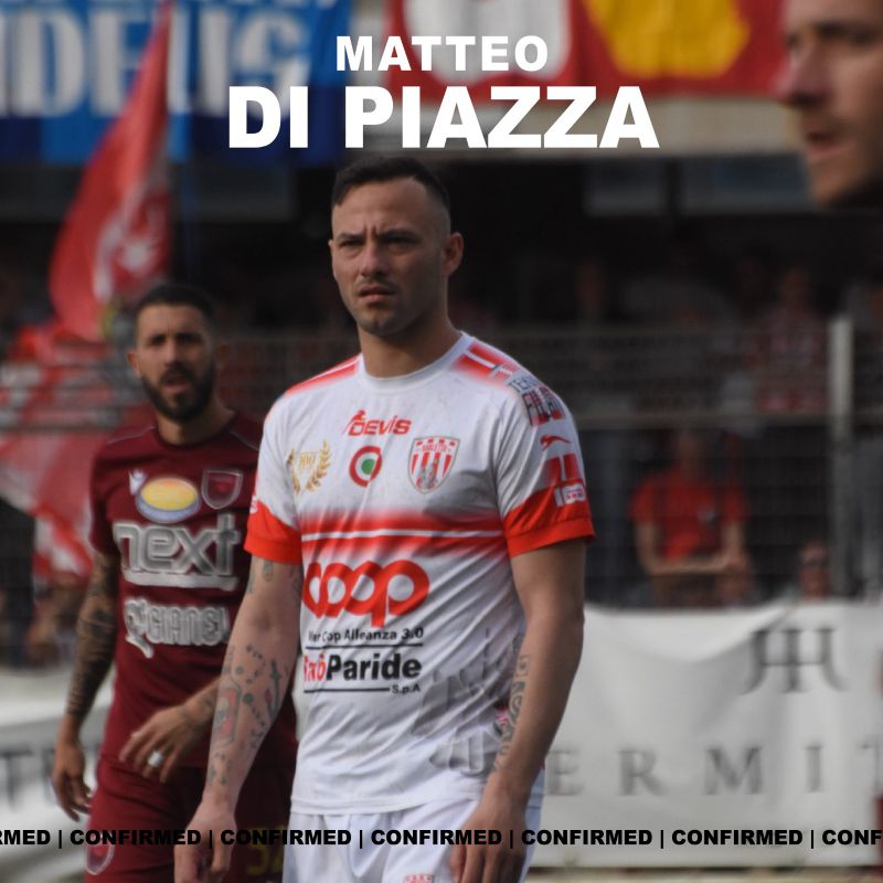 Matteo Di Piazza sarà ancora il bomber biancorosso !