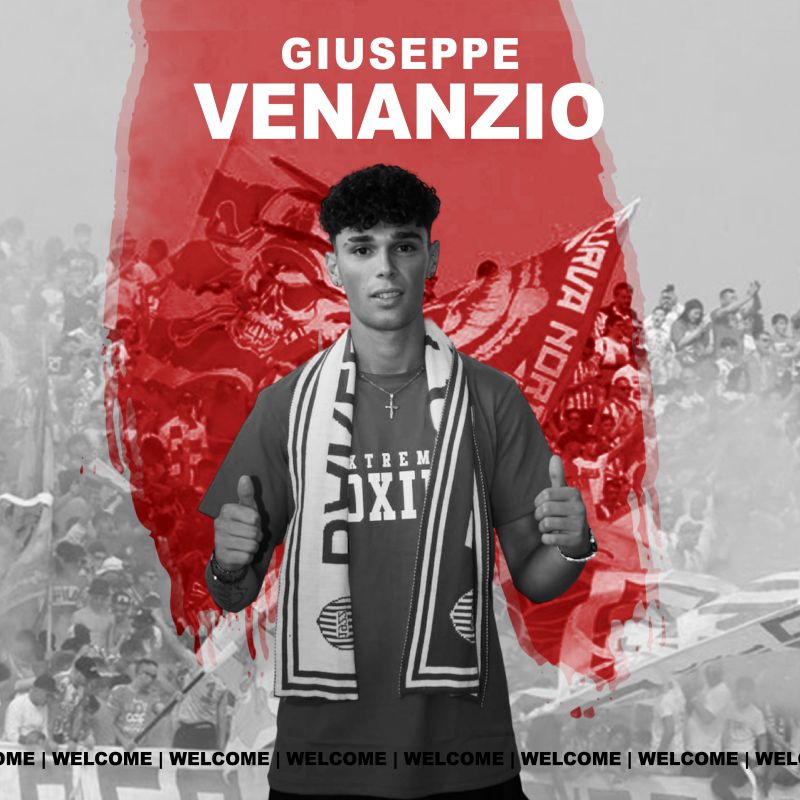 Giuseppe Venanzio, primo Under per la difesa biancorossa !