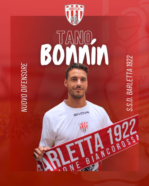 Bonnin è ufficialmente un nuovo difensore del Barletta