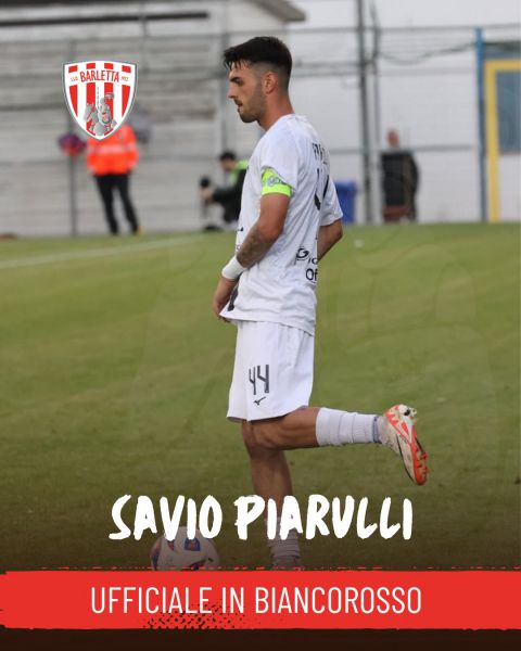 Savio Piarulli è un nuovo calciatore del Barletta