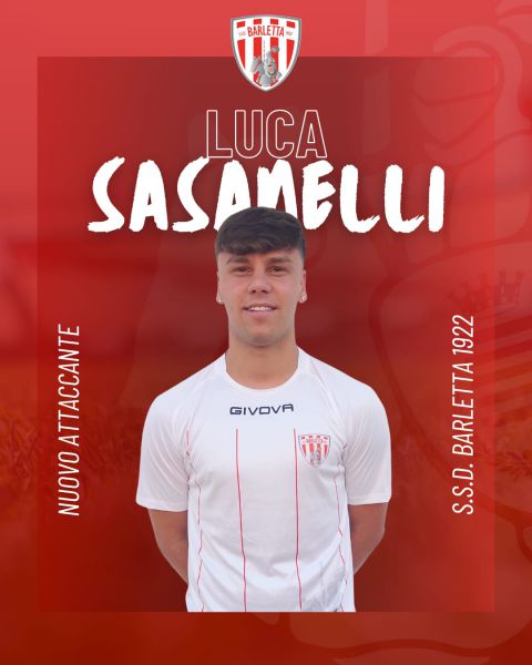 Luca Sasanelli nuovo calciatore di proprietà del Barletta